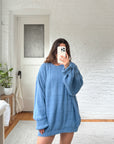 The Blue Checkered Sweater (XL)