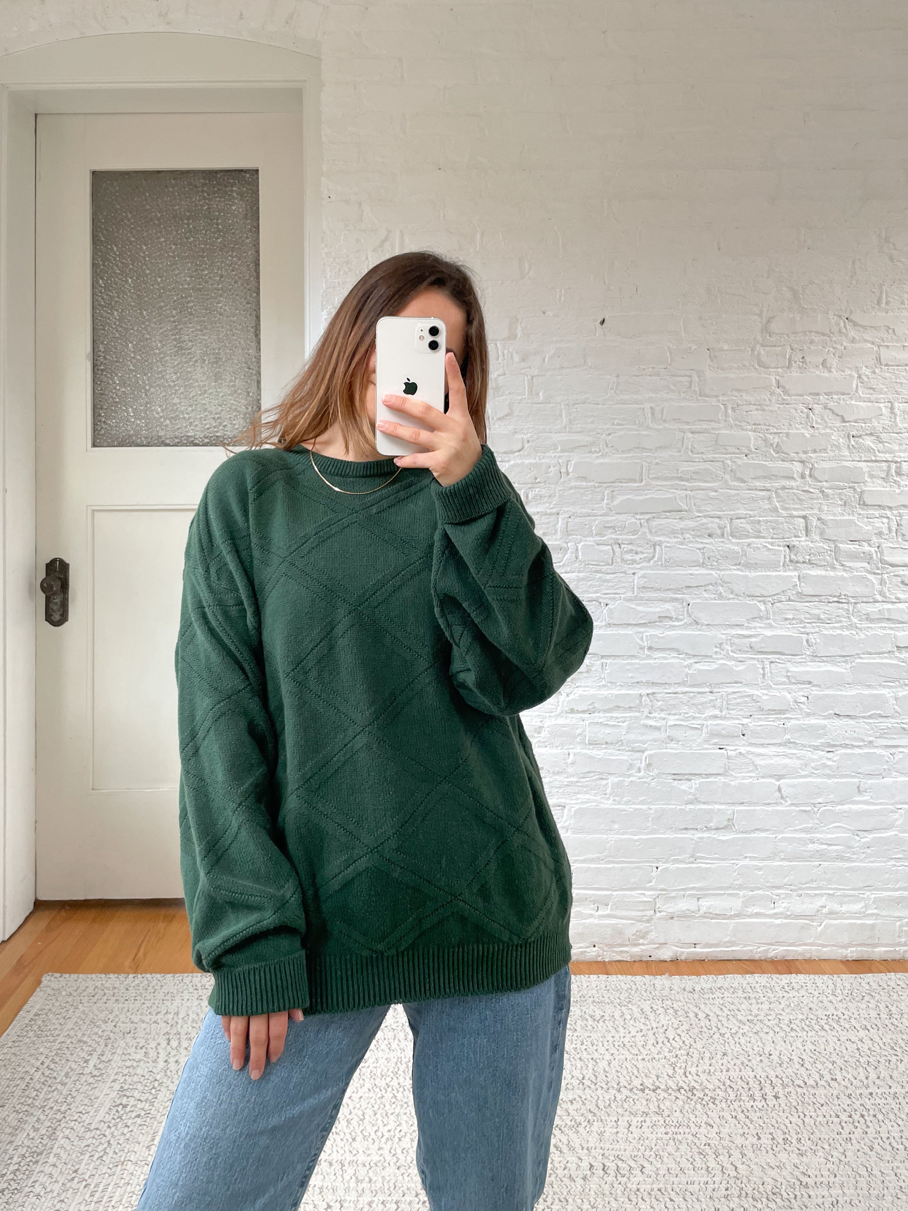 The Forest Green Gramp Sweater (M)