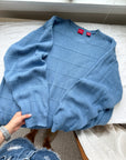 The Blue Checkered Sweater (XL)