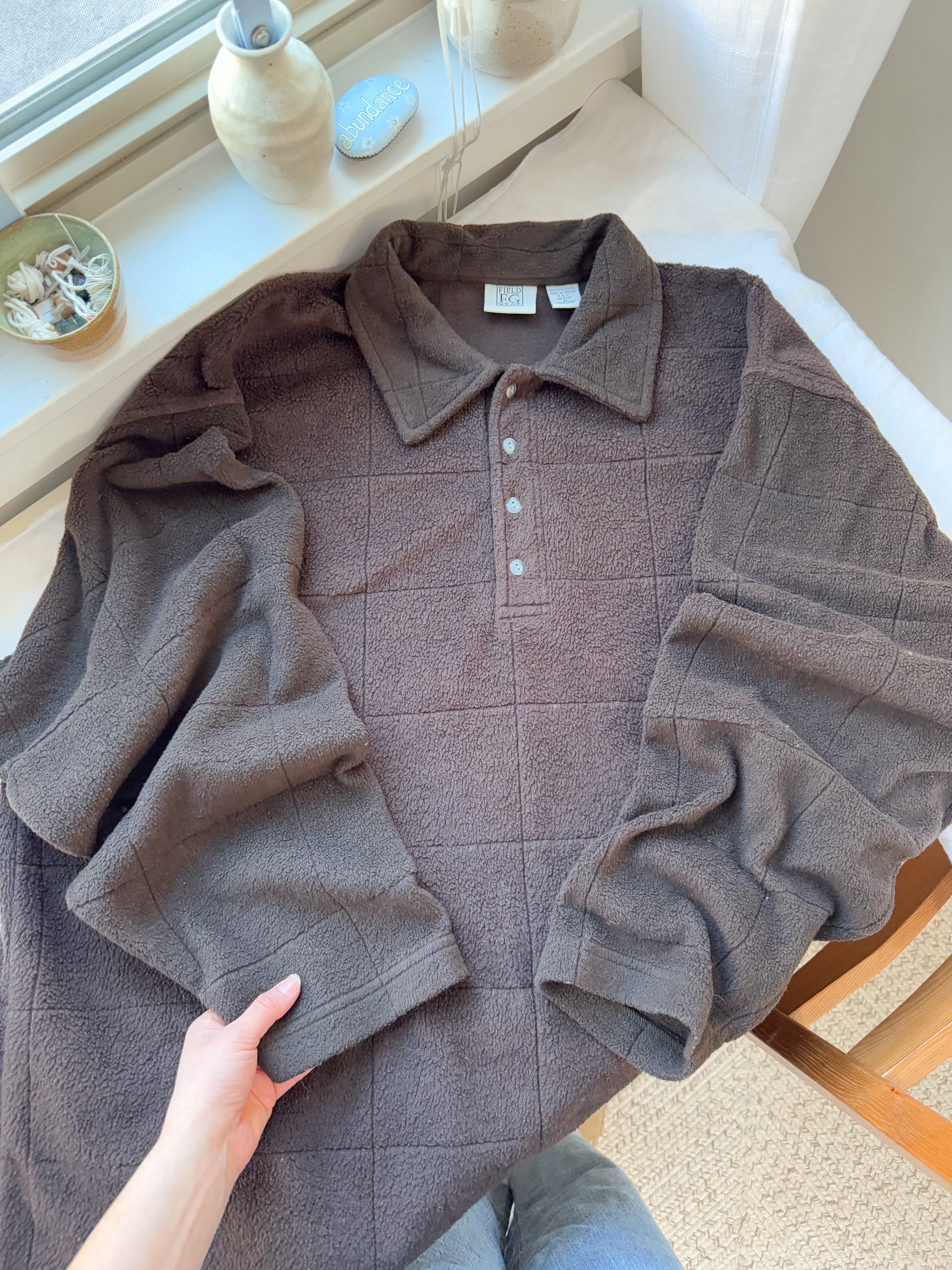 The Snuggle Fleece Henley (XL)