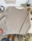 The Oat Ribbed Long Sleeve (XL)