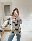 The Cozy Moose Cardi (XL)