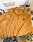 The Acadia Mustard Quarter Zip (XXL)