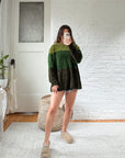 The Tritone Chenille Sweater (L)