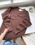 The Brown Knit Sweater (L)