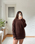 The Brown Knit Sweater (L)