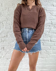 The Brown Knit Sweater (L)