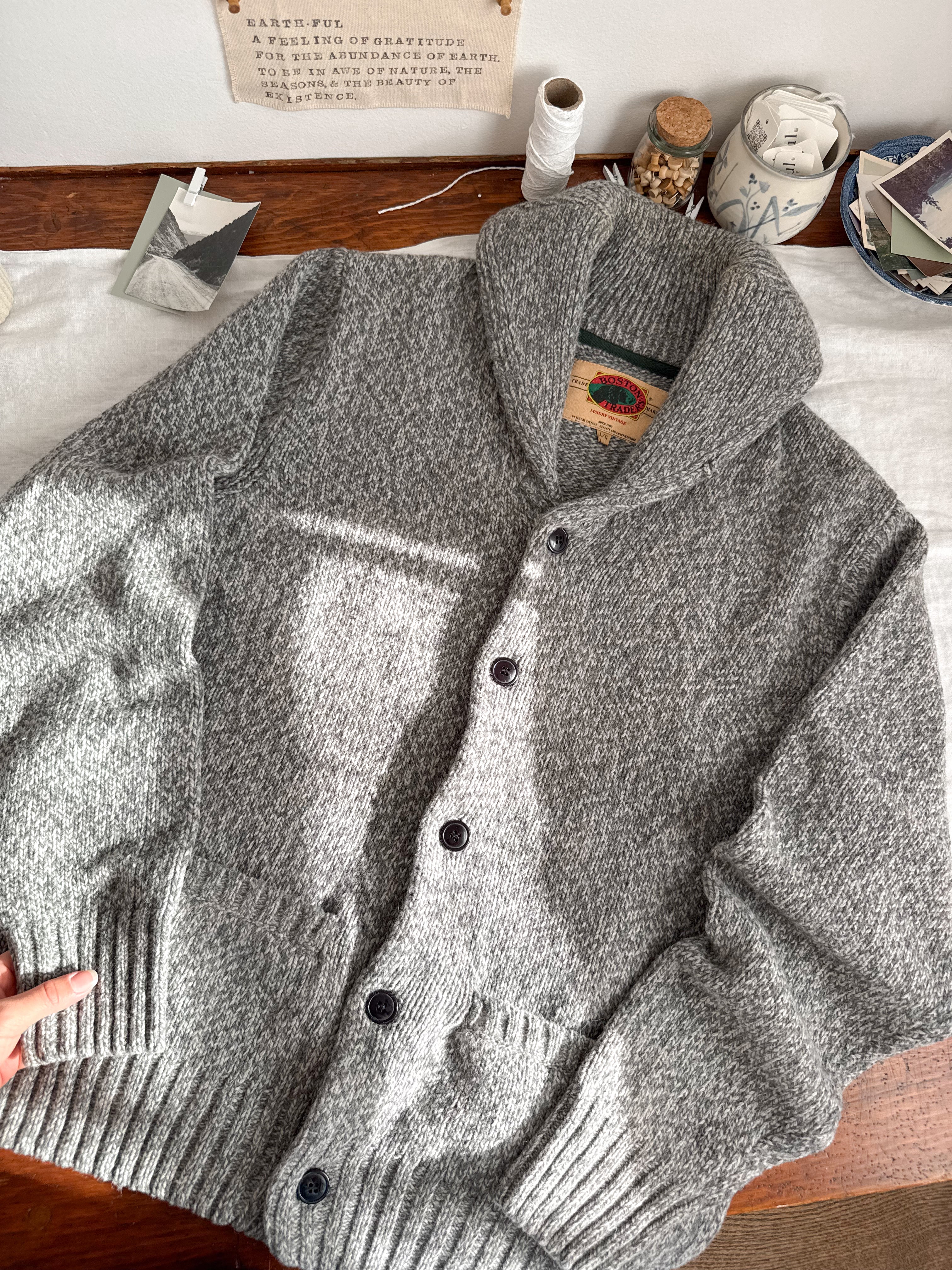 The Marled Mist Cardigan (L)