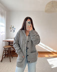 The Marled Mist Cardigan (L)