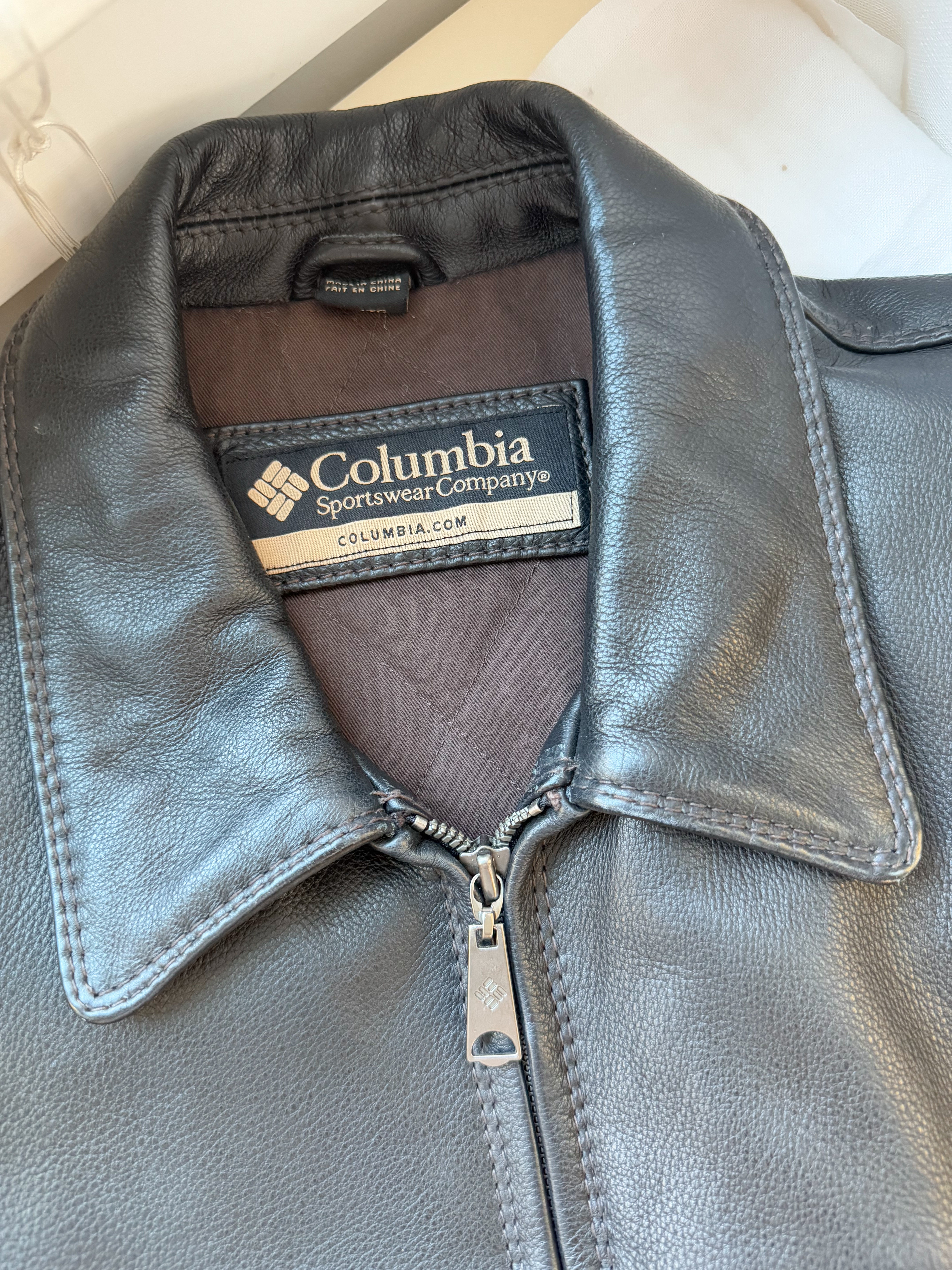 The Warm &amp; Cozy Leather Jacket (XL)