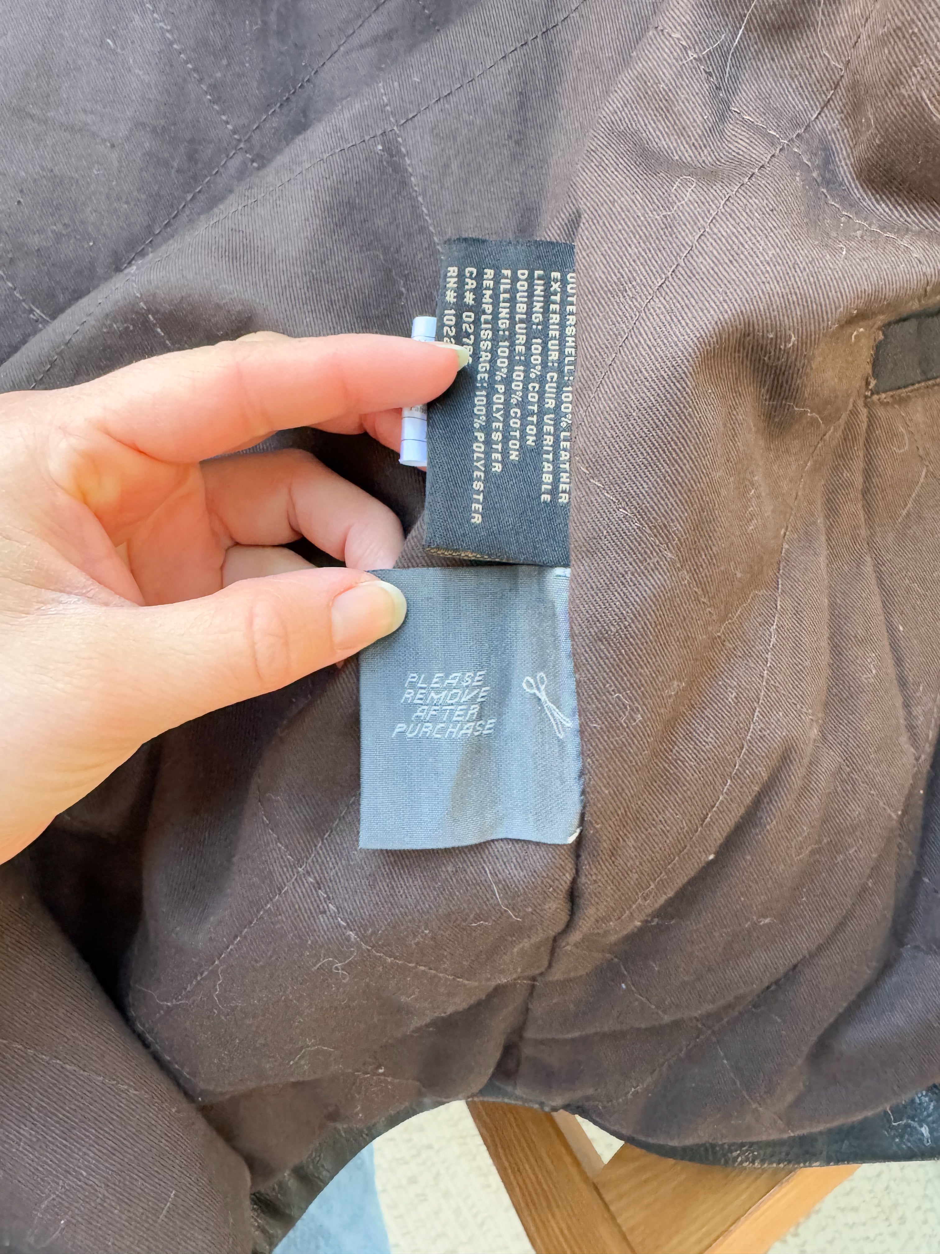 The Warm &amp; Cozy Leather Jacket (XL)