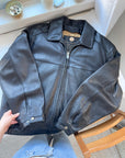 The Grease Lightning Leather Bomber Jacket (L)