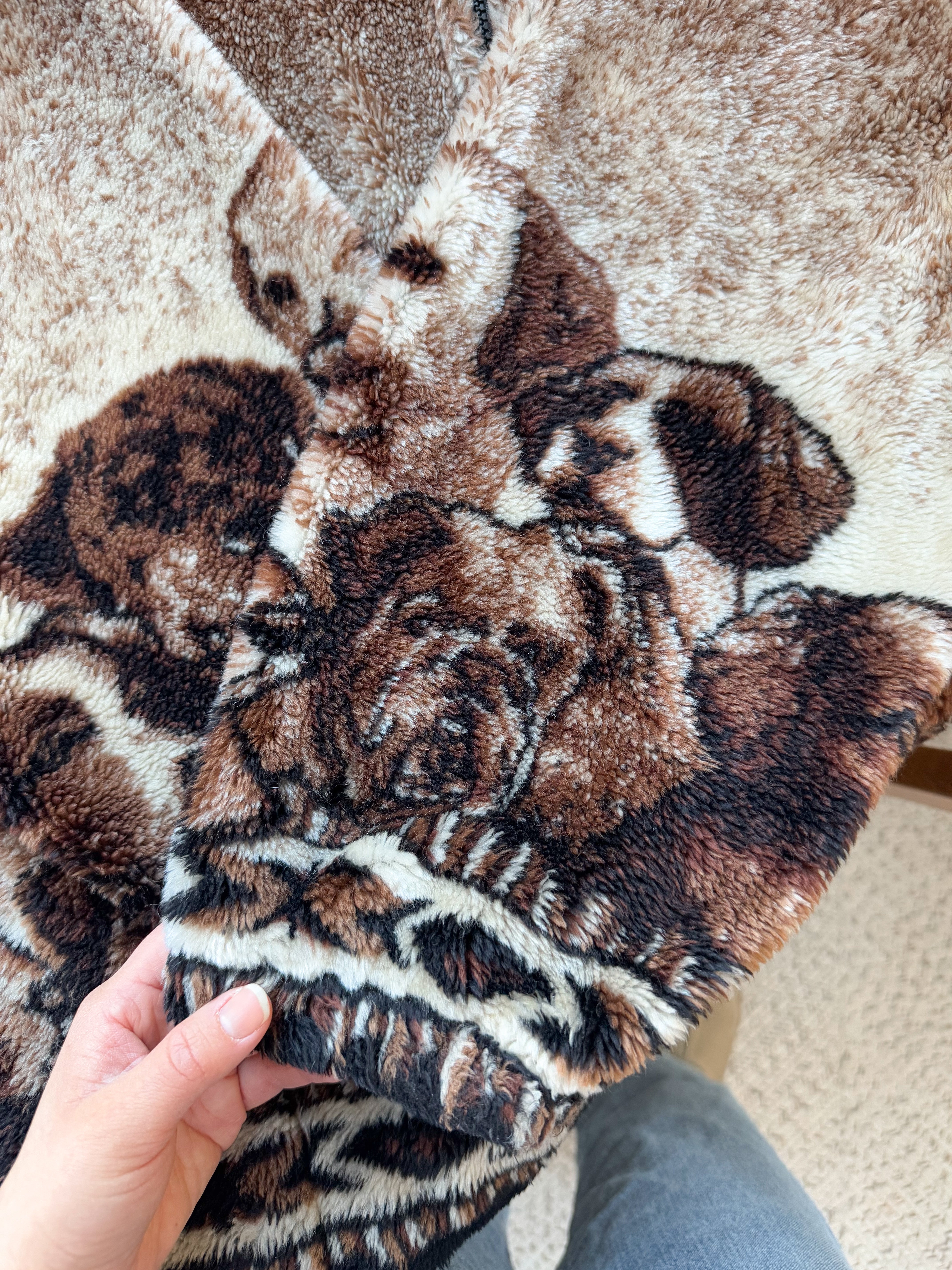 The Fuzzy Dog Zip Up (XL)