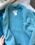 The LL Bean Teal Puffer Jacket (M)