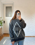 The Diamond Outline Sweater (L)