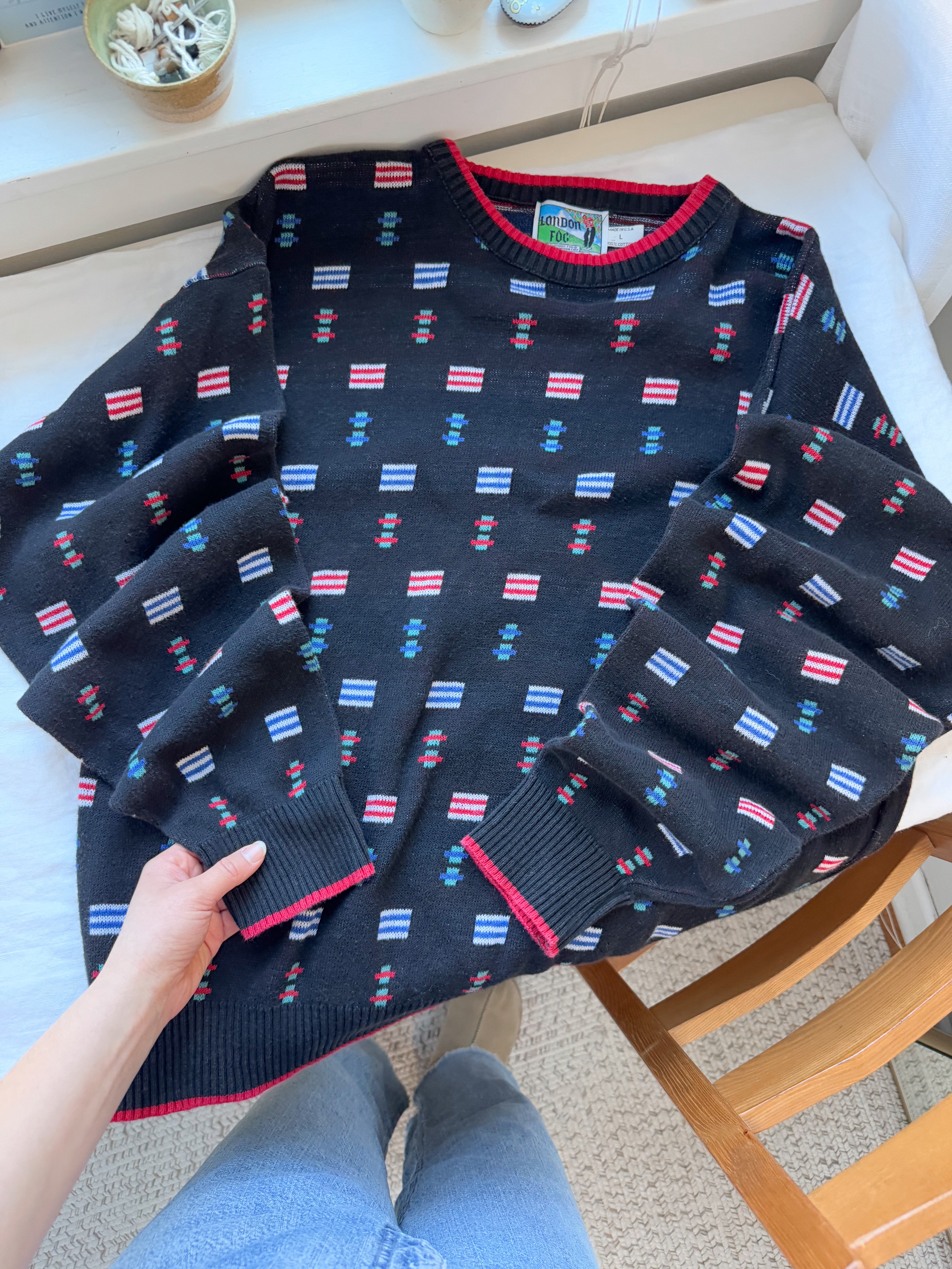 The Golf Flag Sweater (L)