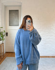 The Blue Checkered Sweater (XL)