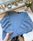 The Blue Checkered Sweater (XL)