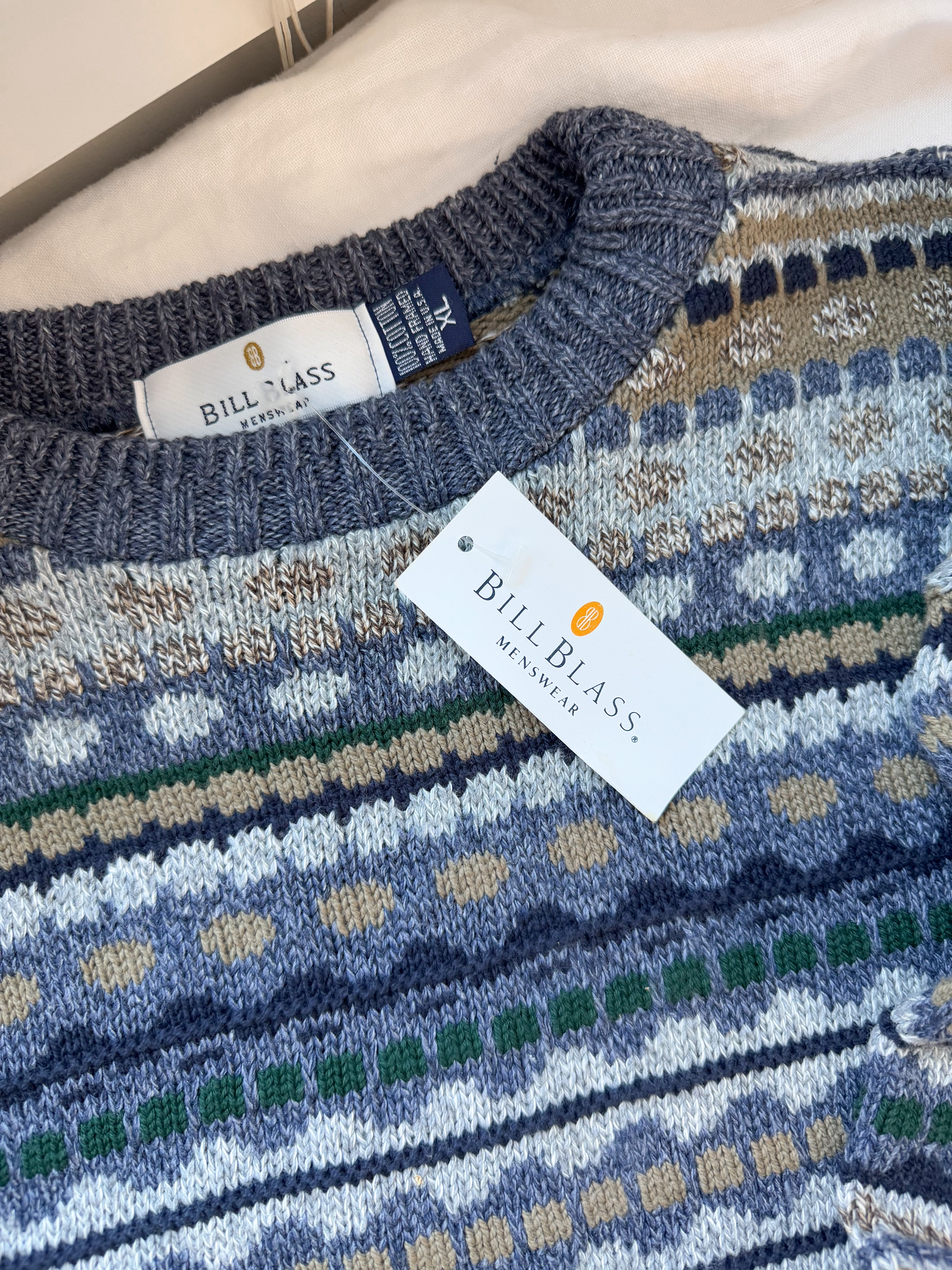 The Textured Pattern Sweater (XL)