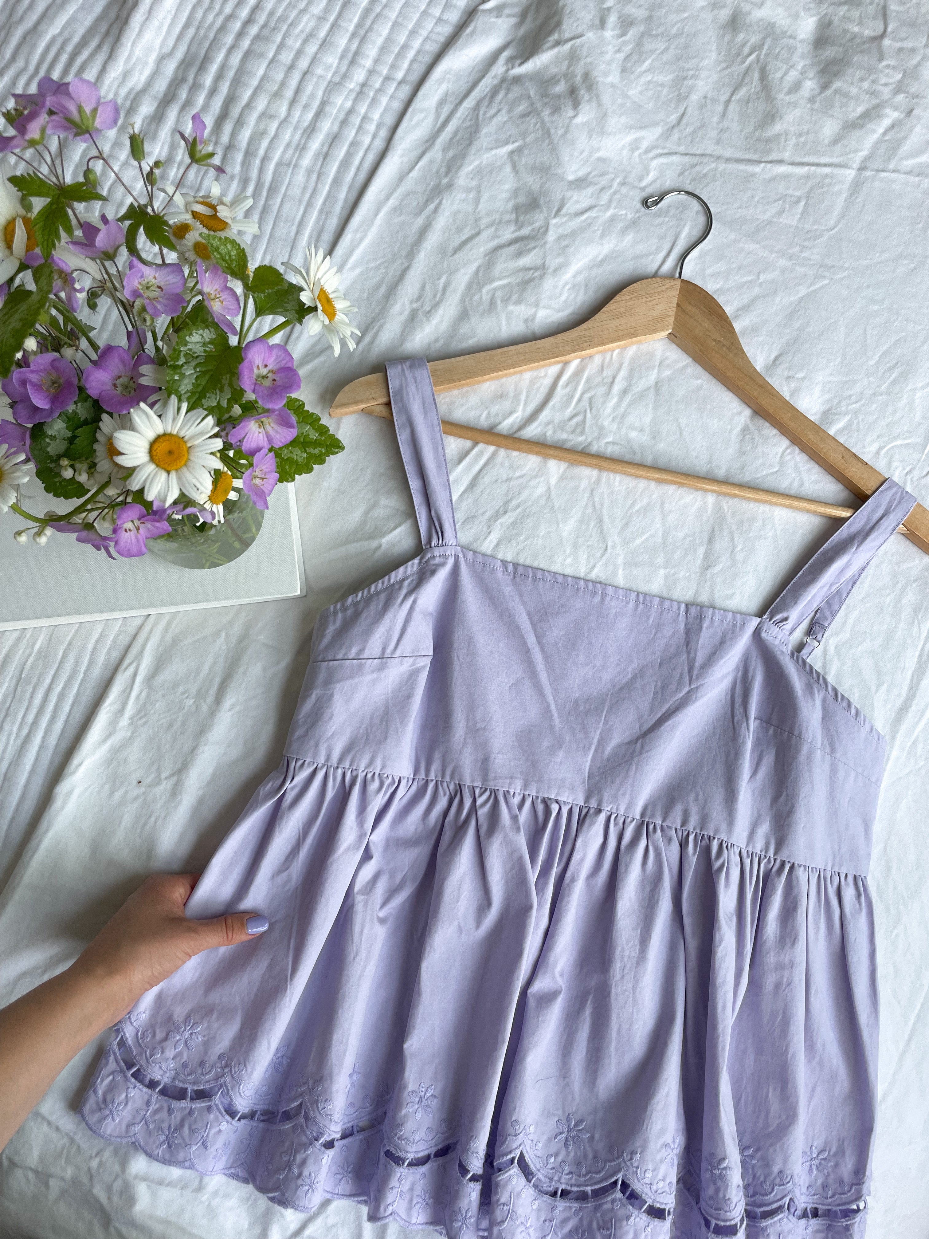 The Lilac Babydoll Tank (M)