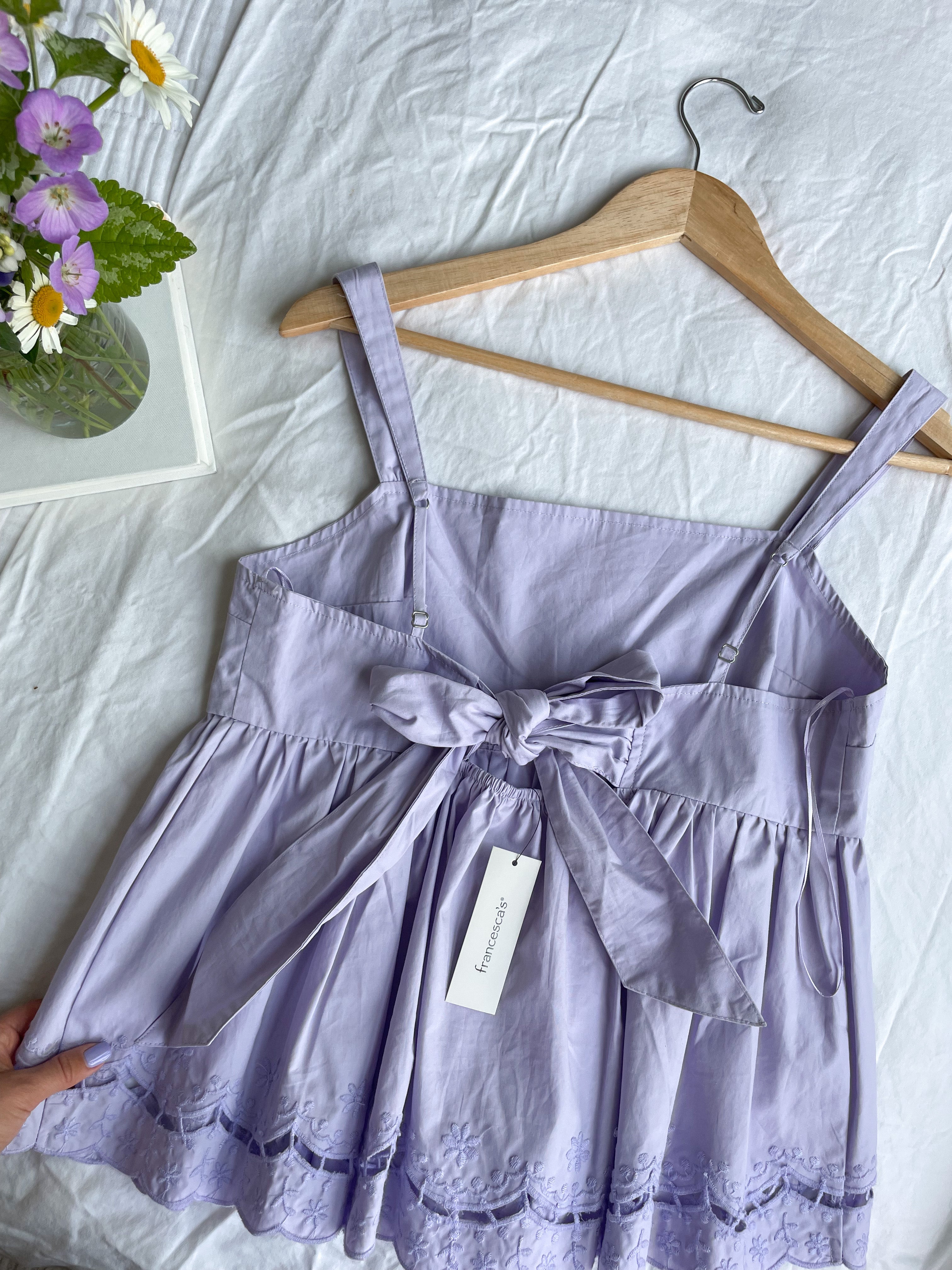 The Lilac Babydoll Tank (M)