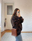 Vintage Coach Compact Pouch Crossbosy