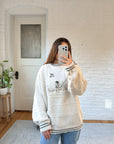 The Dog & Bird Textured Sweater (L)