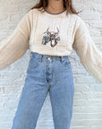 The Elk Textured Sweater (L)