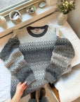 The Grey Toned Ombre Sweater (L)