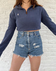 The Midnight Polo Quarter Zip (M)