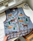 The Horse Sweater Vest (L)