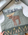 The Quilted Wildlife Vest (M)