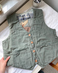 The Quilted Wildlife Vest (M)