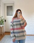 The Granola Striped Sweater (L)