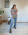 The Granola Striped Sweater (L)