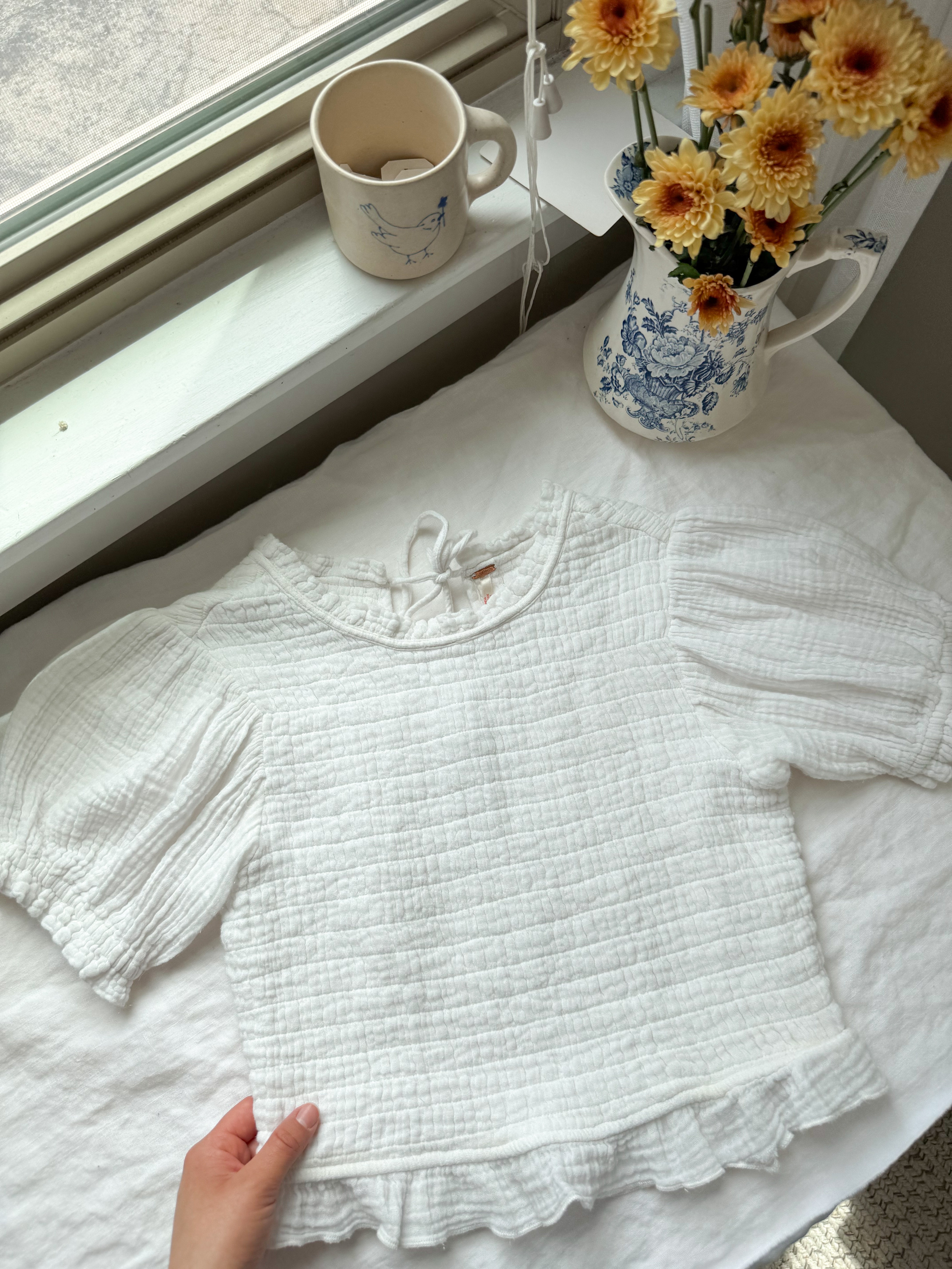 The Freep Gauze Top (S)