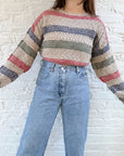 The Granola Striped Sweater (L)