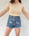 The Butter Yellow Silk Top (PM)