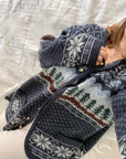 The Fair Isle Tree Cardigan (1x)