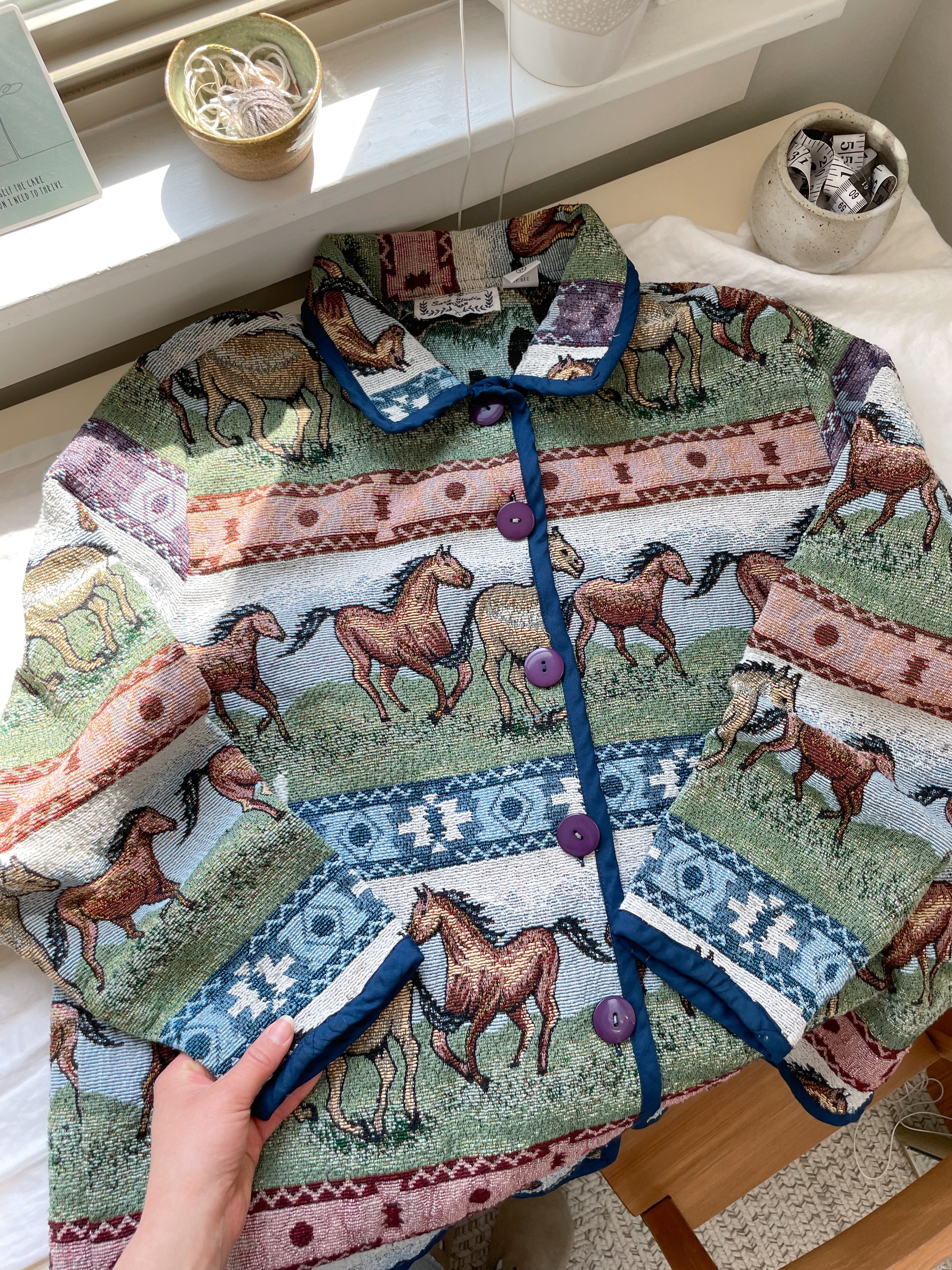 The Wild Horse Tapestry Jacket (XL)