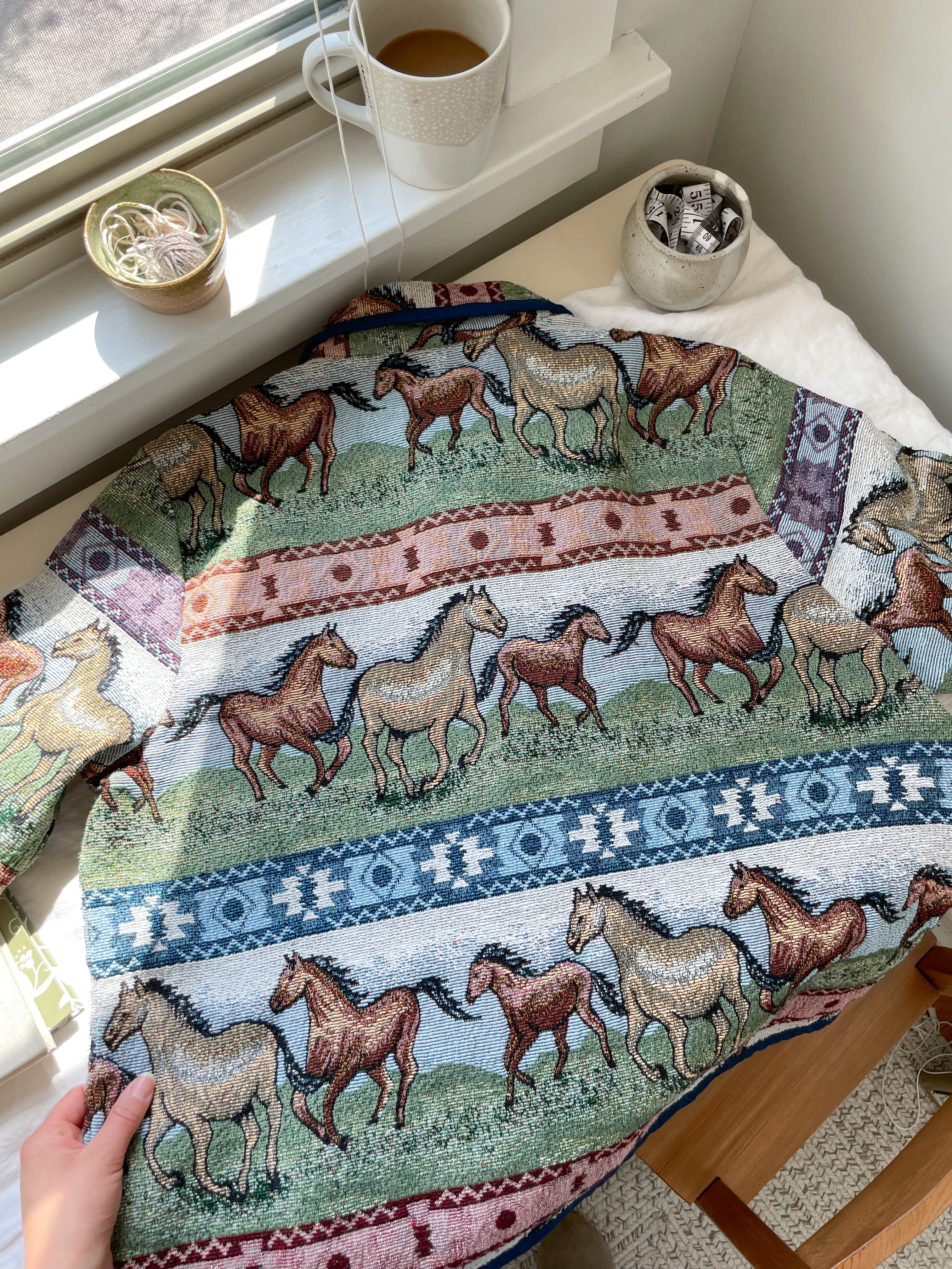 The Wild Horse Tapestry Jacket (XL) – earthful collective
