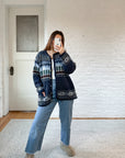 The Fair Isle Tree Cardigan (1x)