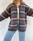 The Color Splash Cardigan (XL)