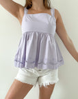 The Lilac Babydoll Tank (M)