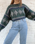 The Nordic Diamond Sweater (2x)