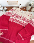 The Candy Cane Snowflake Sweater (XXL)