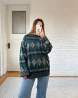 The Nordic Diamond Sweater (2x)