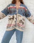 The Spring Dog Barn Cardigan (L)