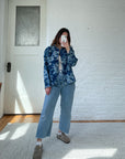 The Blue Floral Tapestry Jacket (M)