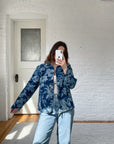 The Blue Floral Tapestry Jacket (M)